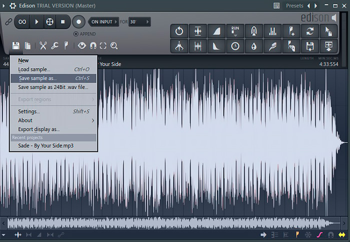 экспорт мелодии в FL Studio