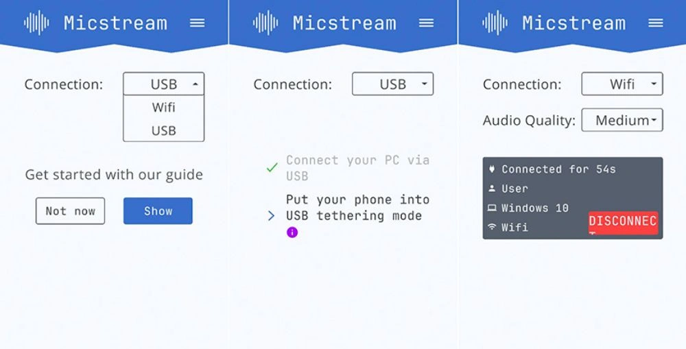 MicStream – Virtual PC Mic