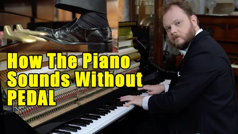 Как звучит пианино без педали